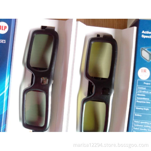DLP link projector TV Active shutter 3d glasses